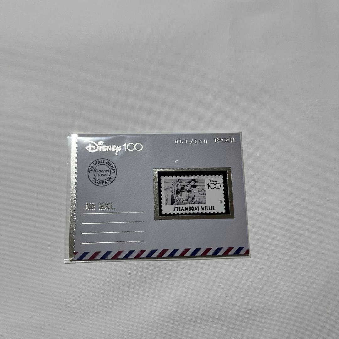 エポック　Disney100 蒸気船ウィリー　スタンプカード　250枚限定 Weiss Schwarz/Disney100]“蒸気船ウィリー” ミッキーマウス Dds/S104