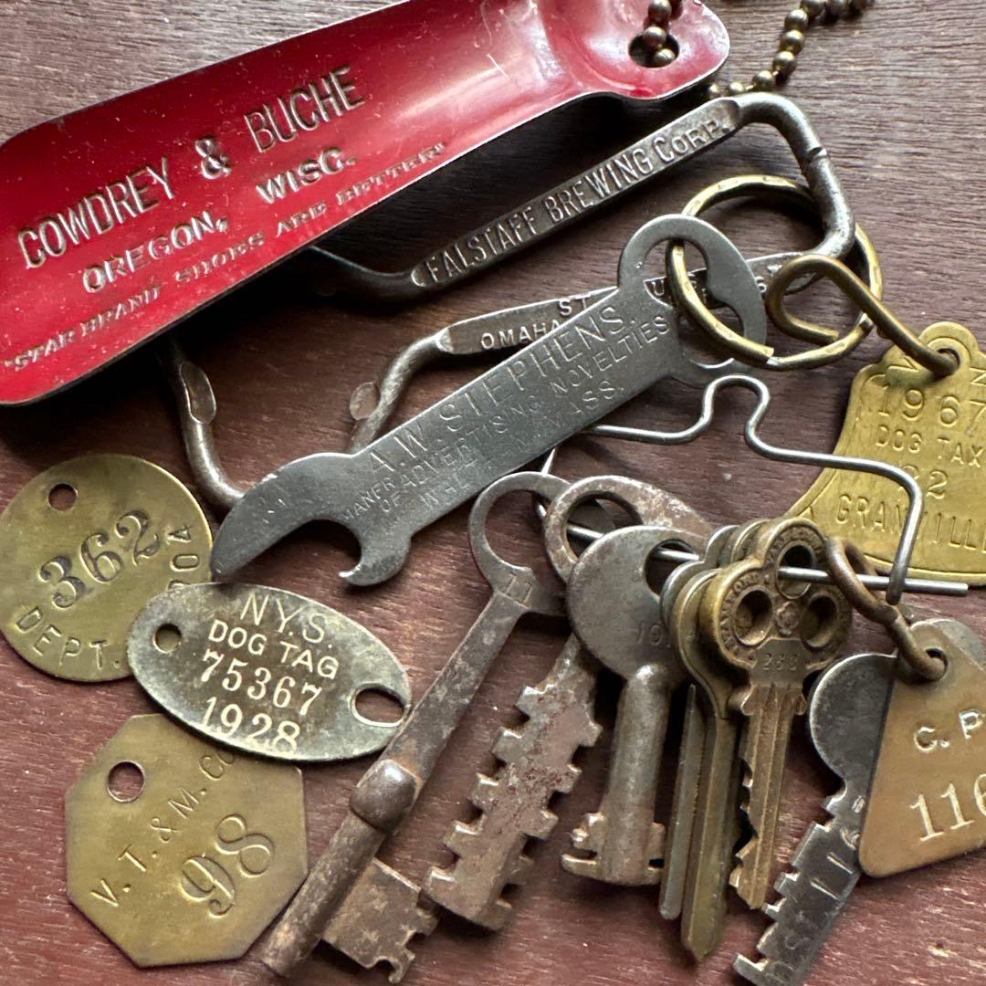シューホーン／オープナー／タグ＆キー／US ANTIQUE ＆VINTAGE シューホーン／オープナー／オールドキー＆タグ／US VINTAGE - メルカリ