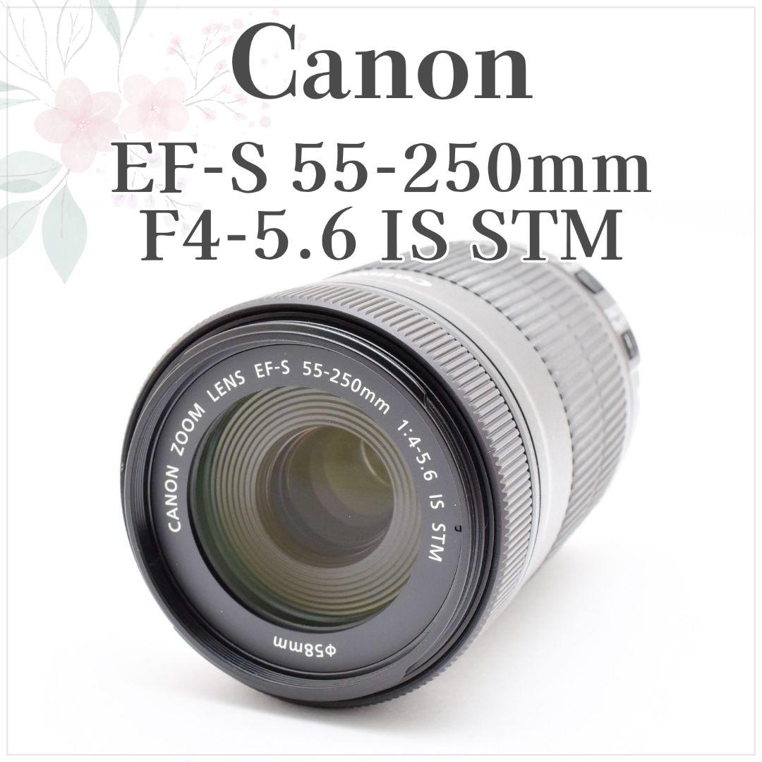​ブレない望遠レンズ✨EF-S 55-250mm IS STM✨静音AF 動画◎ ブレない望遠レンズ✨EF-S 55-250mm IS STM✨静音AF 動画◎の通販はau
