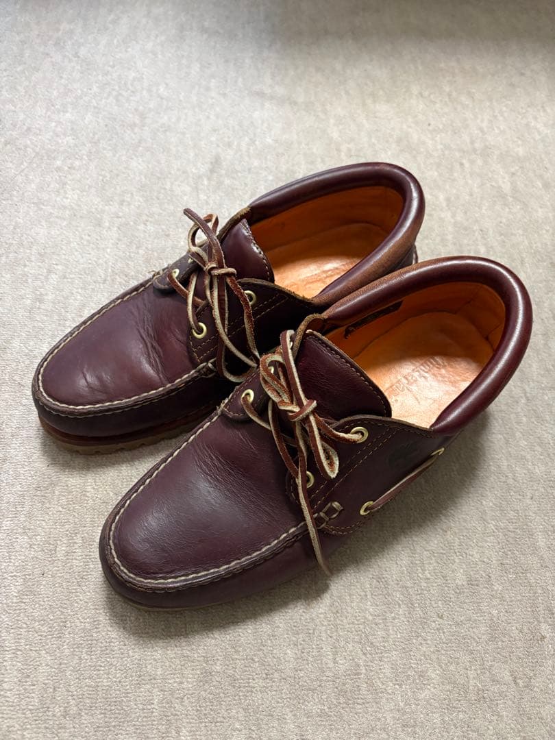 Timberland ダークブラウン デッキシューズ Timberland（ティンバーランド） デッキシューズ メンズ クラシック