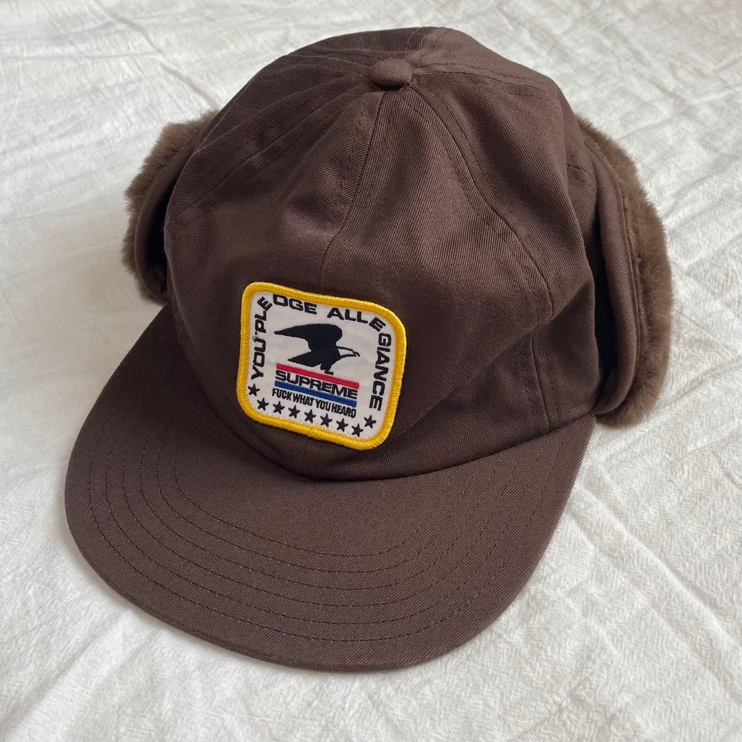 【極希少】Supreme Earflap 6-Panel Cap ブラウン Supreme WINDSTOPPER Earflap Camp Cap (FW24) - $60