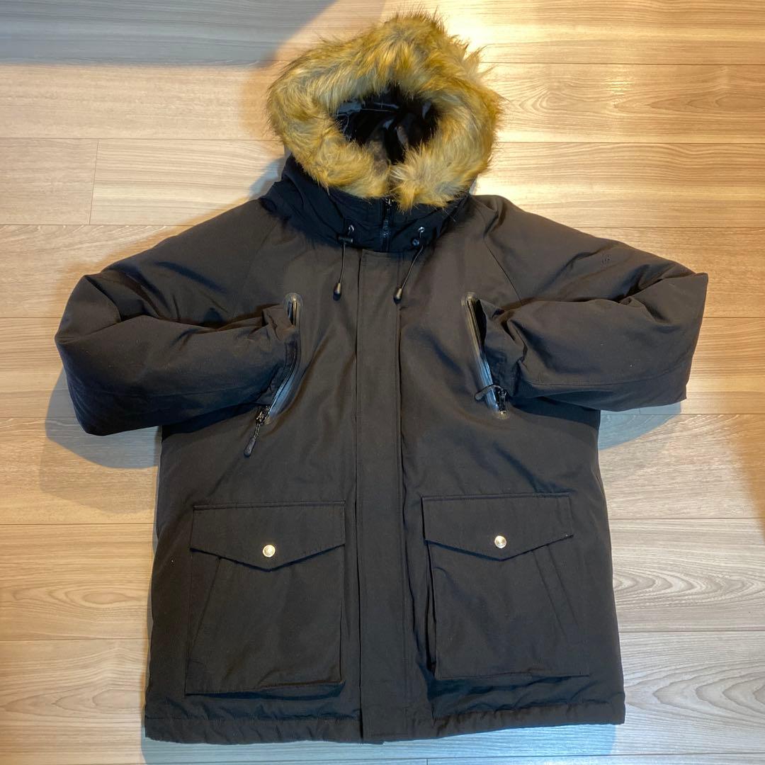 ま*ー様 SCHOTT BROS ブラックダウンジャケット Schott N.Y.C（ショット） ダウンジャケット ダウン メンズ レディース
