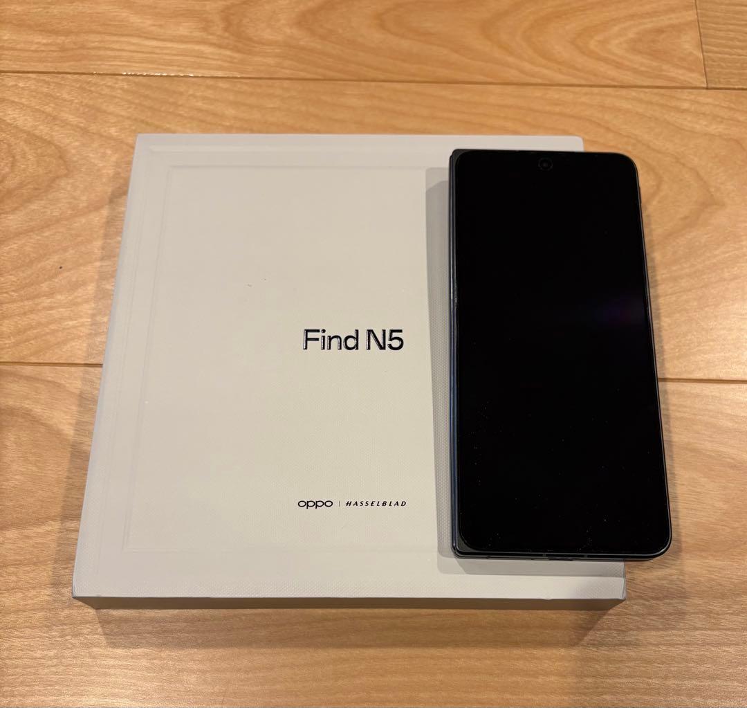 【極美品】OPPO Find N5 16GB+512GB ブラック OPPO Find N5 発表、スペックや価格、発売日を分かりやすく紹介