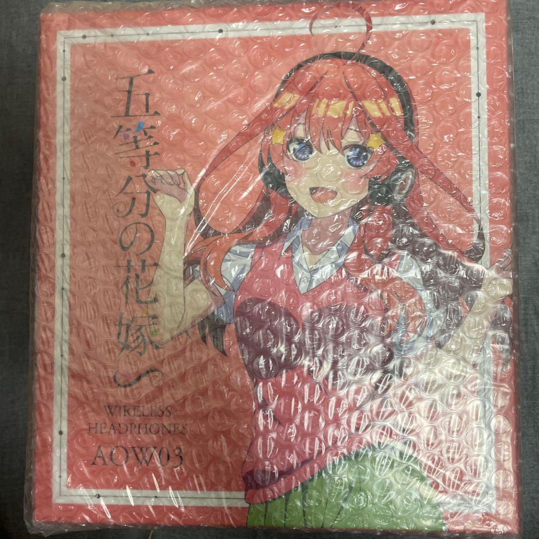 ONKYO 五等分の花嫁　五月　ワイヤレスヘッドホン　新品未開封品 TVスペシャルアニメ 『五等分の花嫁∽』×ワイヤレスオーバーイヤー