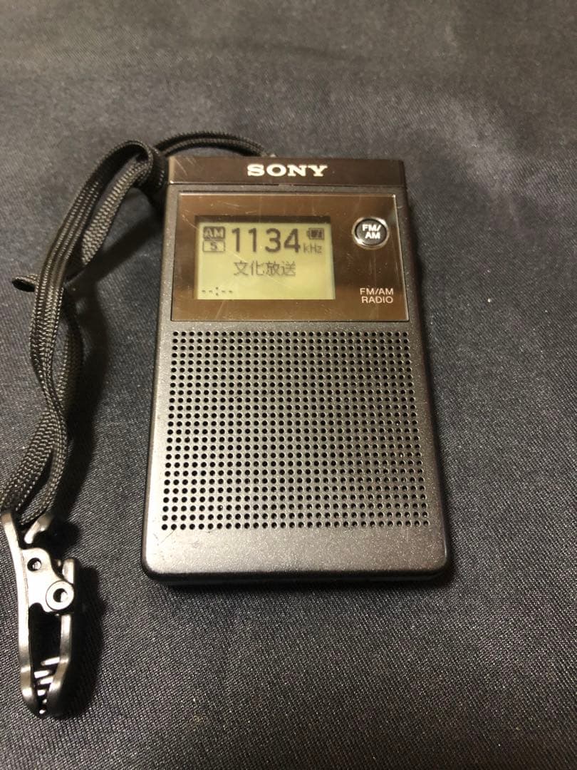J76超美品！SONY SRF-R356 AM/FMラジオ動作品 レビュー】新型名刺サイズラジオ『SRF-R356』ショールーム展示レポート