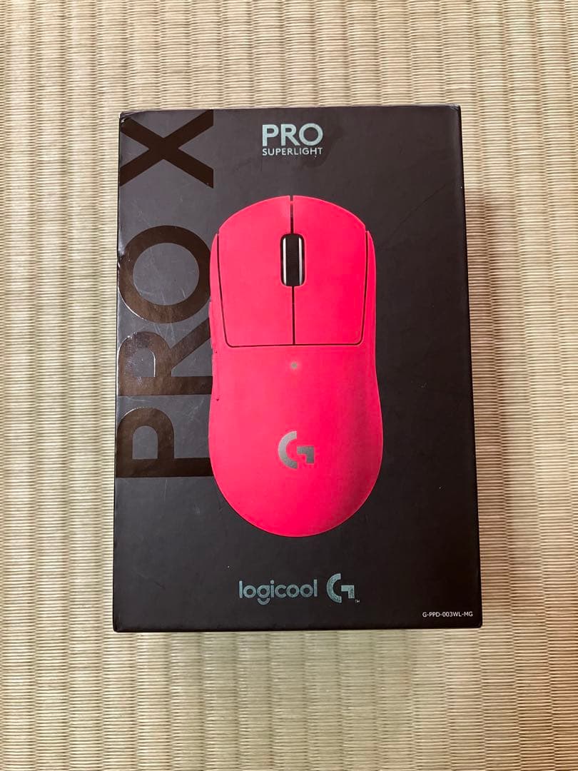 Logicool GPROXSUPERLIGHT マゼンタ ゲーミングマウス PRO X SUPERLIGHT 2 マゼンタ G-PPD-004WL-MG ［光学