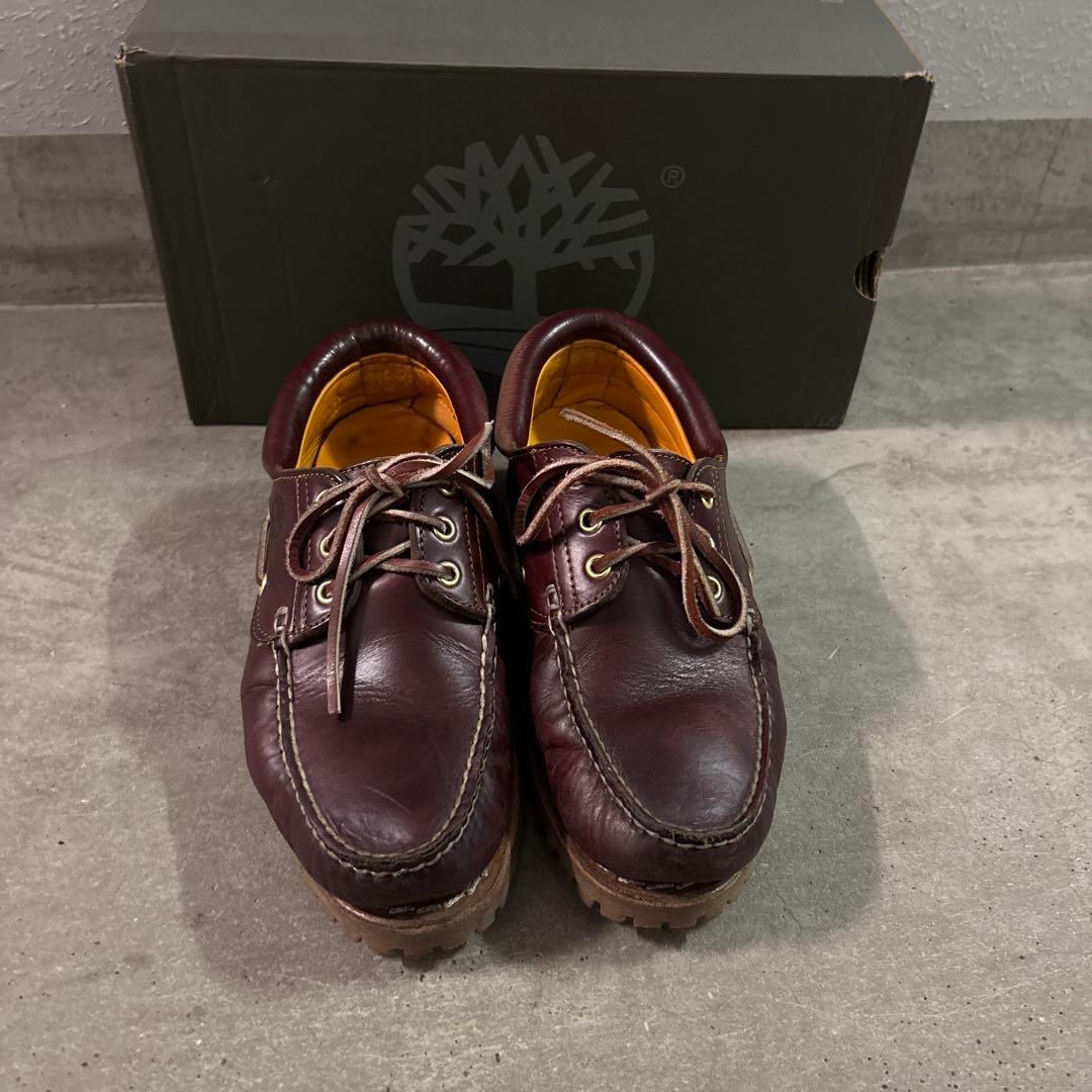 。*様 Timberland 3eye バーガンディ Timberland（ティンバーランド） [ポイント10倍] オーセンティック 3