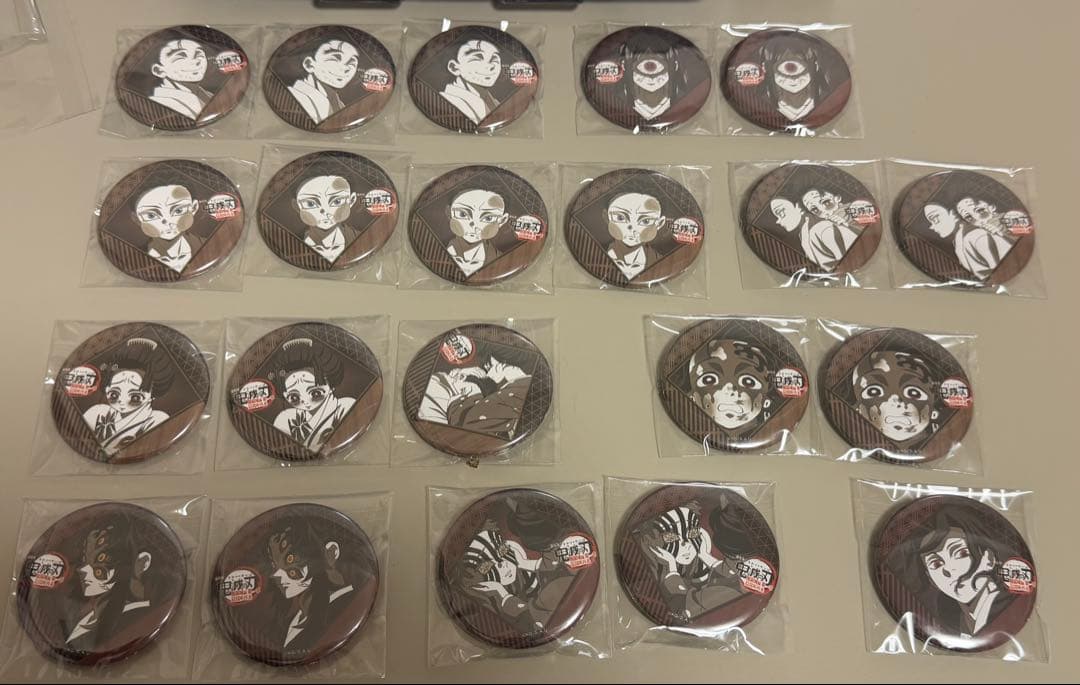 鬼滅の刃　ufotable 缶バッジ 21点 販売グッズ / テレビアニメ「鬼滅の刃」刀鍛冶の里編 リアルタイム