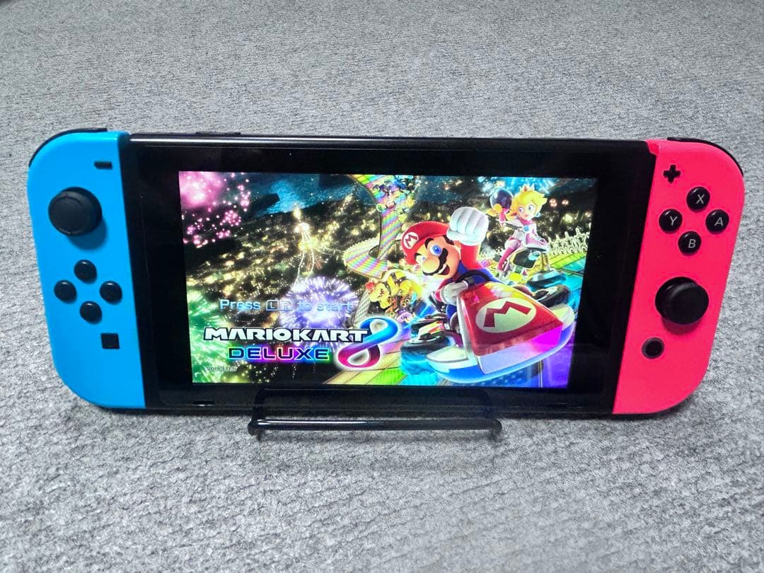 Nintendo Switch 本体 青/赤 Joy-Con【液晶新品】 任天堂 Nintendo 【純正】Joy-Con(L)/(R)［Switch］(L)ネオンレッド