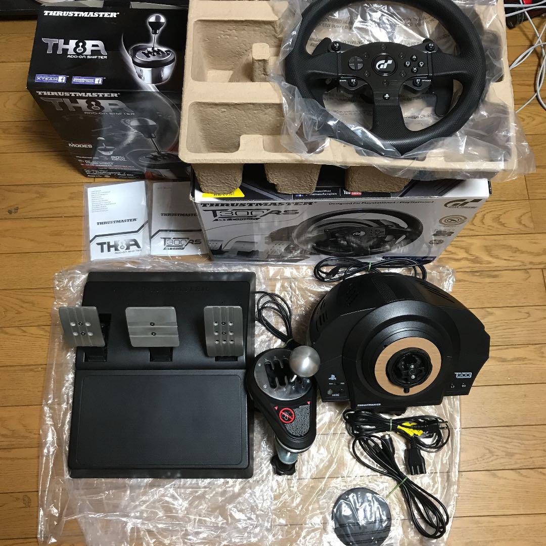 その他 t300rs Thrustmaster T300 RS GT Racing Wheel Pedals Adjustable PlayStation
