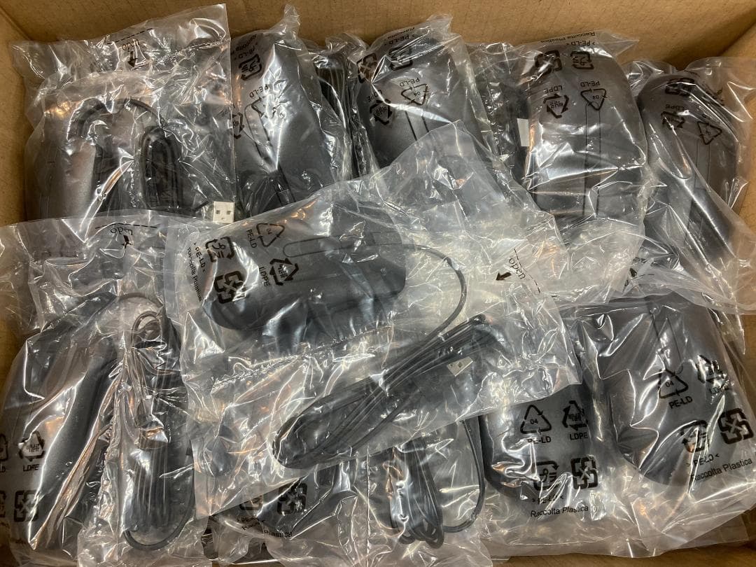 【新品60個セット】 DELL純正 オプティカルマウス MS116 DELL（デル） 純正品 MS116 USB光学式 3ボタン 1000dpi 有線