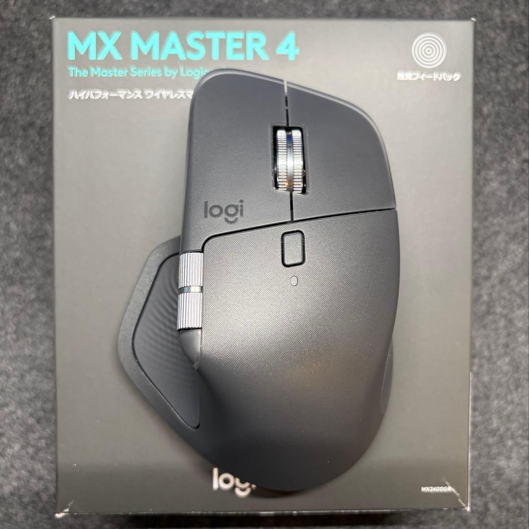 t*i様 超美品 Logicool MX Master4 グラファイト MX Master 4ワイヤレスマウス | ロジクール