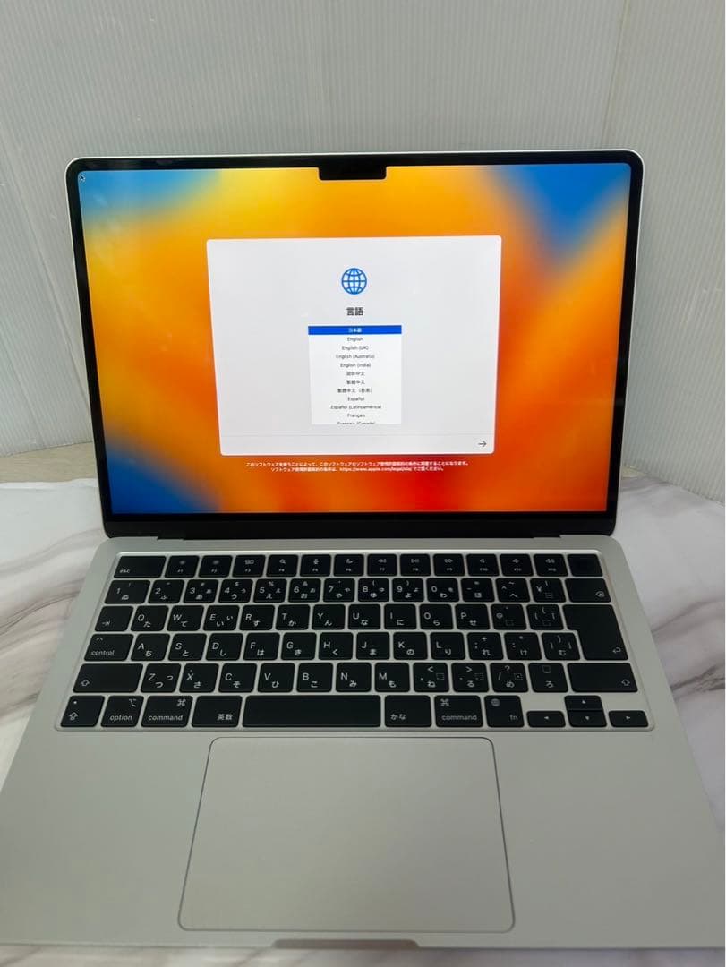 MacBook AirM2 2022 FF43MKQV5Q A61216-7｜Amazon.com: Apple 2022