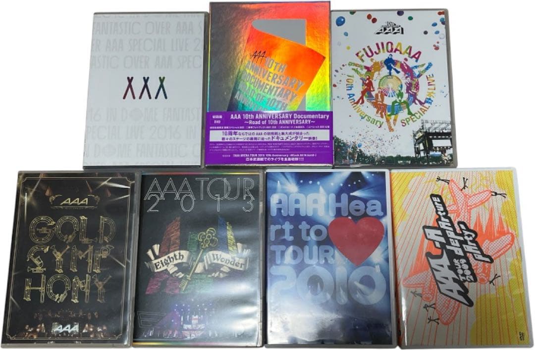 AAA LIVE DVD 7点 まとめ売り - メルカリ
