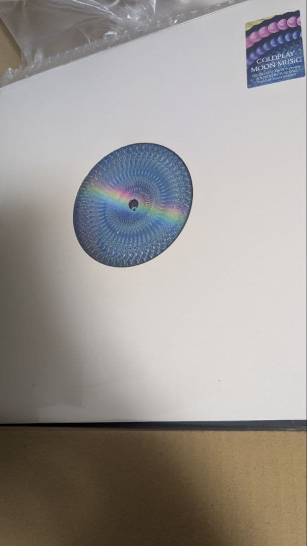 COLDPLAY - MOON MUSIC　zoetrope　限定ピクチャーLP Moon Music- Coldplay Zoetrope — Vertigo Vinyl