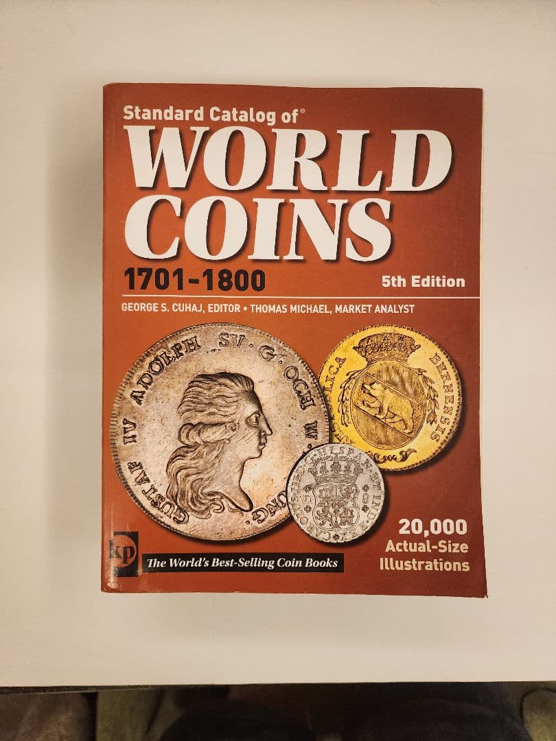 書 StandardCatalog of WorldCoins 1701-1800 Standard Catalog of World Coins 1701-1800 – Numista