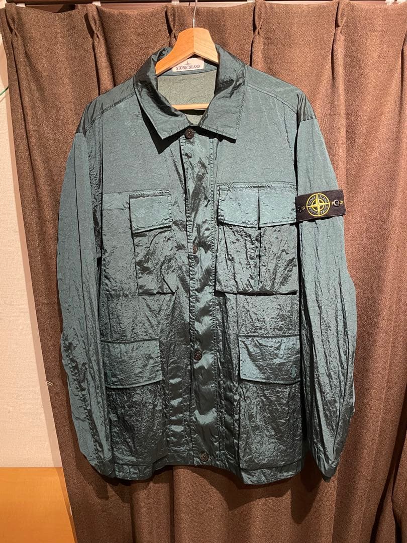 国内正規品】STONE ISLAND 23ss ナイロンメタル ジャケット - メルカリ
