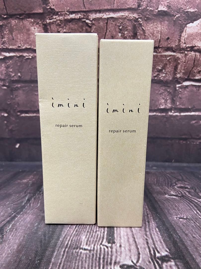 イミニ　リペアセラム　オールインワン乳液　50ml×2 Amazon.co.jp: イミニ(imini) リペアセラム オールインワン美容乳液