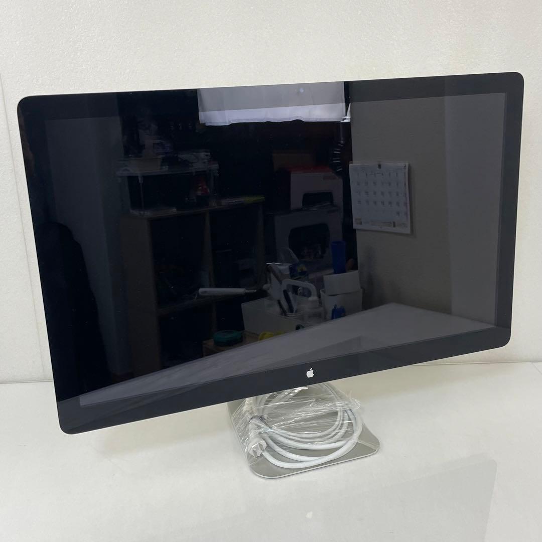Apple thunderbolt A1407 27インチ アップル モニター Cinema Display Apple Thunderbolt MC914J/A A1407 中古 27インチ液晶