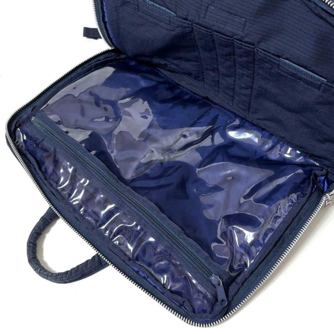 美品】PORTER×BLUE BLUE 3WAY ビジネスバッグ リュック - メルカリ