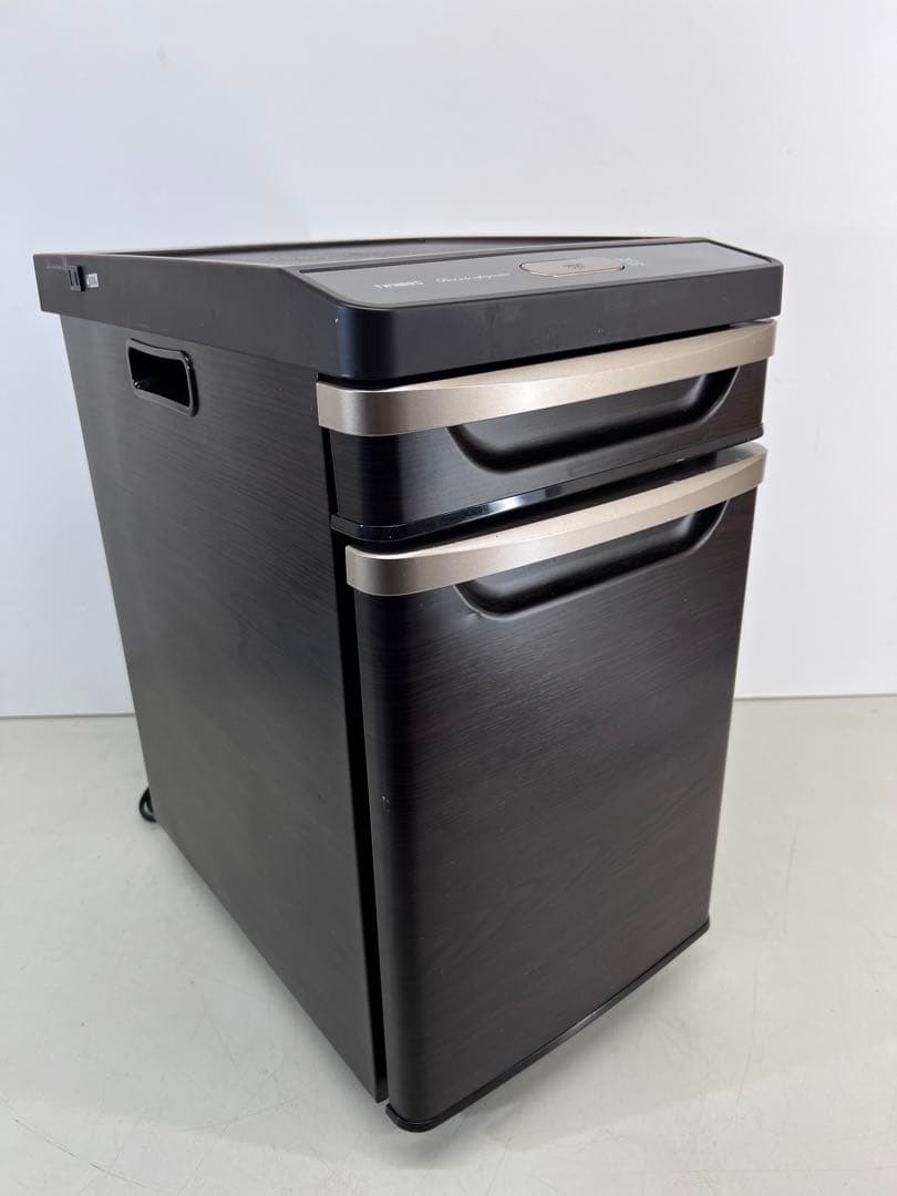 TWINBIRD ベッドサイド冷蔵庫 17L HR-D282 静音 ベッドサイド冷蔵庫 ブラウン HR-D282BR [17L /2ドア /引き出しタイプ