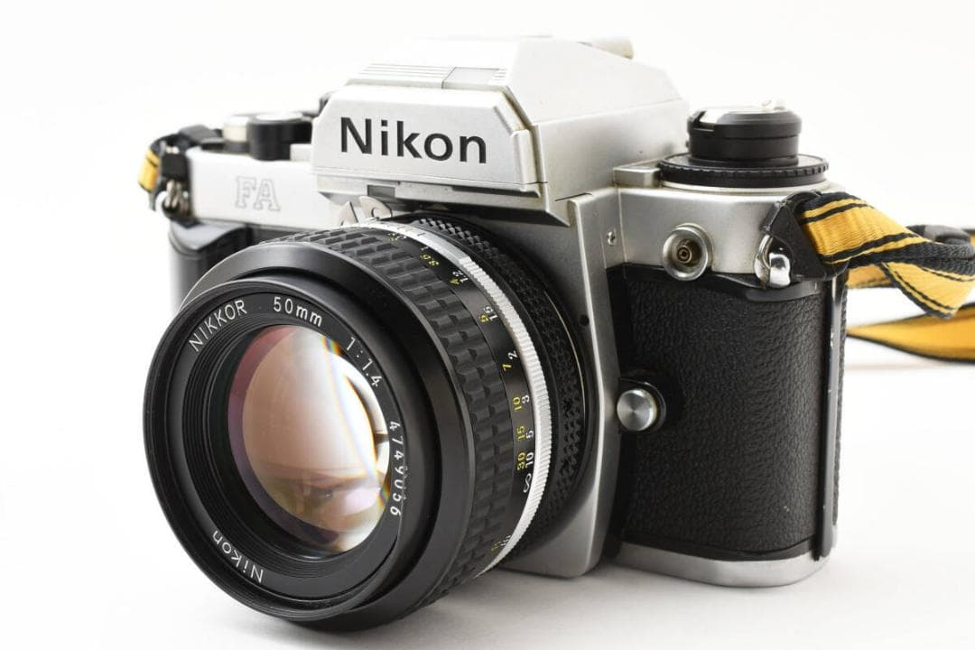 美品★ ニコン Nikon FA シルバー Ai 50mm F1.4 #1458 Nikon Ai-s NIkkor 50mm f1.4 SICキィートス整備済み $_57.JPG?set_id