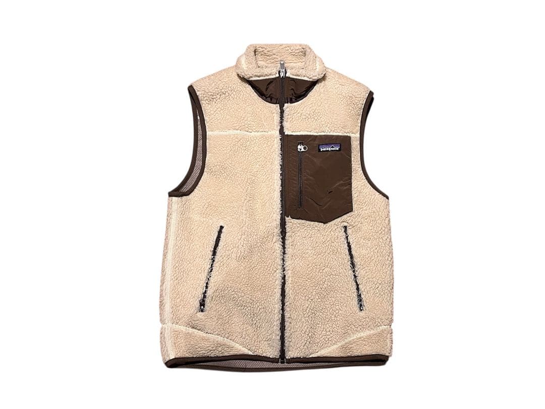 Patagonia メンズ フリースベスト XS ベージュ patagonia（パタゴニア） 《クーポン配布中》パタゴニア メンズ レトロ