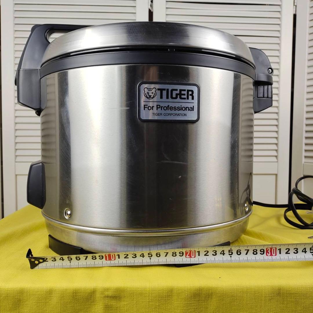 送料込】TIGER タイガー 業務用炊飯器 JNO-A270 しゃもじ付 - メルカリ