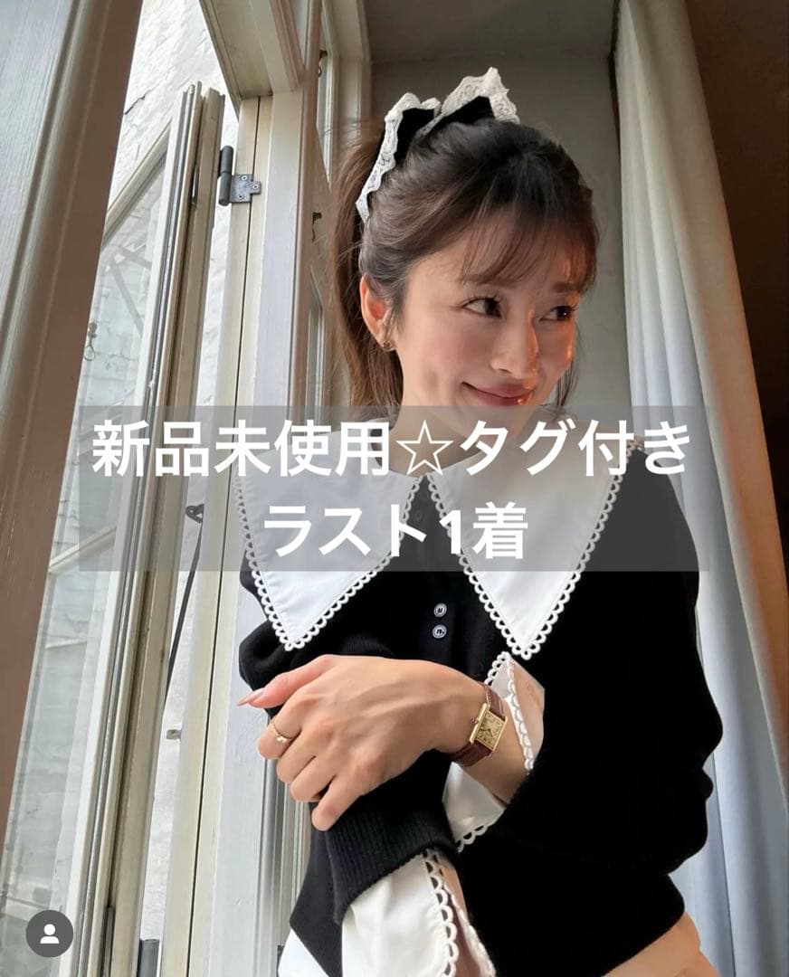 Bibiy. PATTY PILGRIM TOP ニット ビビィ ブラック Bibiy. PATTY PILGRIM TOP ビビィ - メルカリ