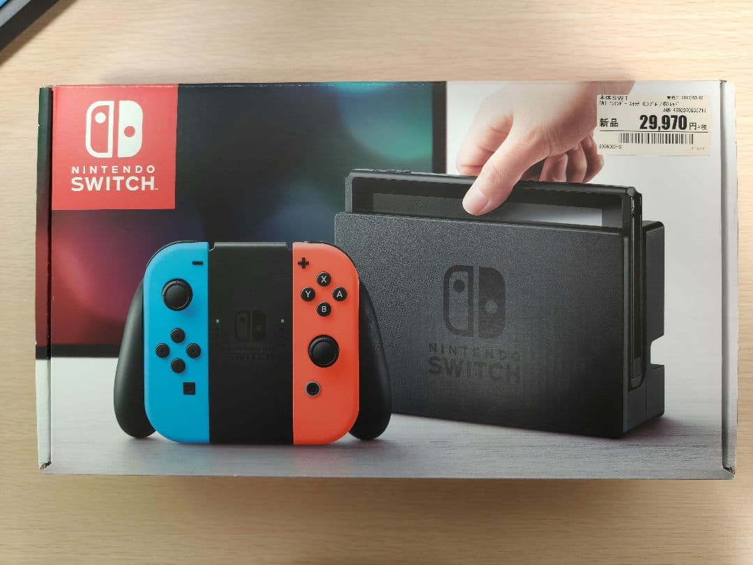 ​【プロコン＆SD128GB付】Switch本体 初期型 すぐ遊べるセット プロコン＆SD128GB付】Switch本体 初期型 すぐ遊べるセット - メルカリ