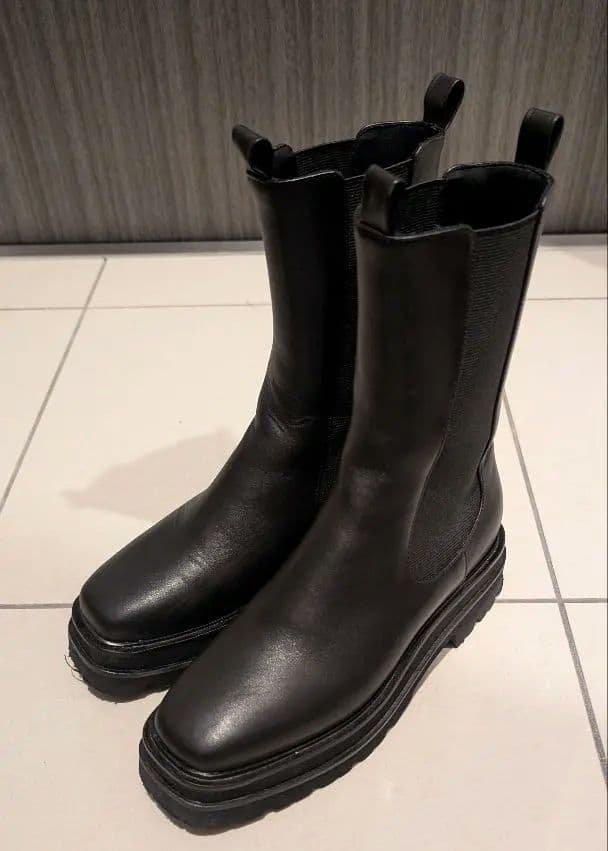UNITEDARROWS サイドゴアブーツ UNITED ARROWS（ユナイテッドアローズ） ブーツ シボ サイドゴア