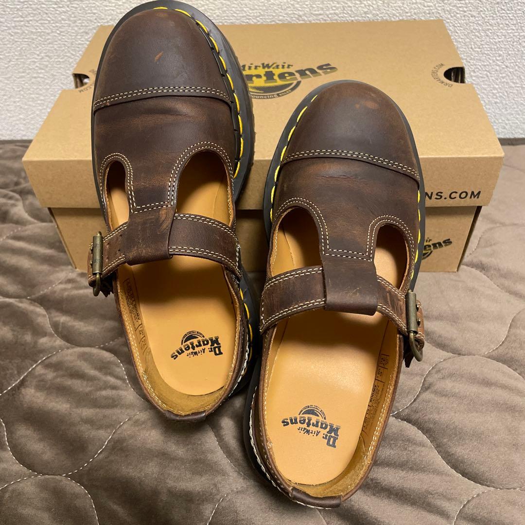 Dr. Martens Bethan arc メリージェーン UK4 Dr martens Bethan Arc mary jane Brown | Dressinn