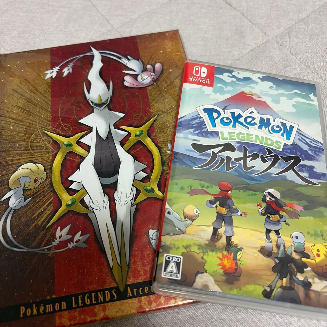 Pokémon Legends アルセウス　プロモカードArtBook付き Amazon.co.jp: 【店舗限定特典付き 早期購入特典付き】 Pokémon