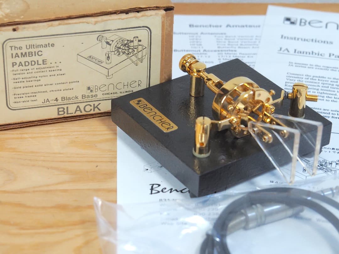 t*o様 Bencher ベンチャー JA-4 アイアンビックパドル ゴールドメ Bencher アイアンビックパドル JA-2（クロムメッキ） | ラジオパーツ