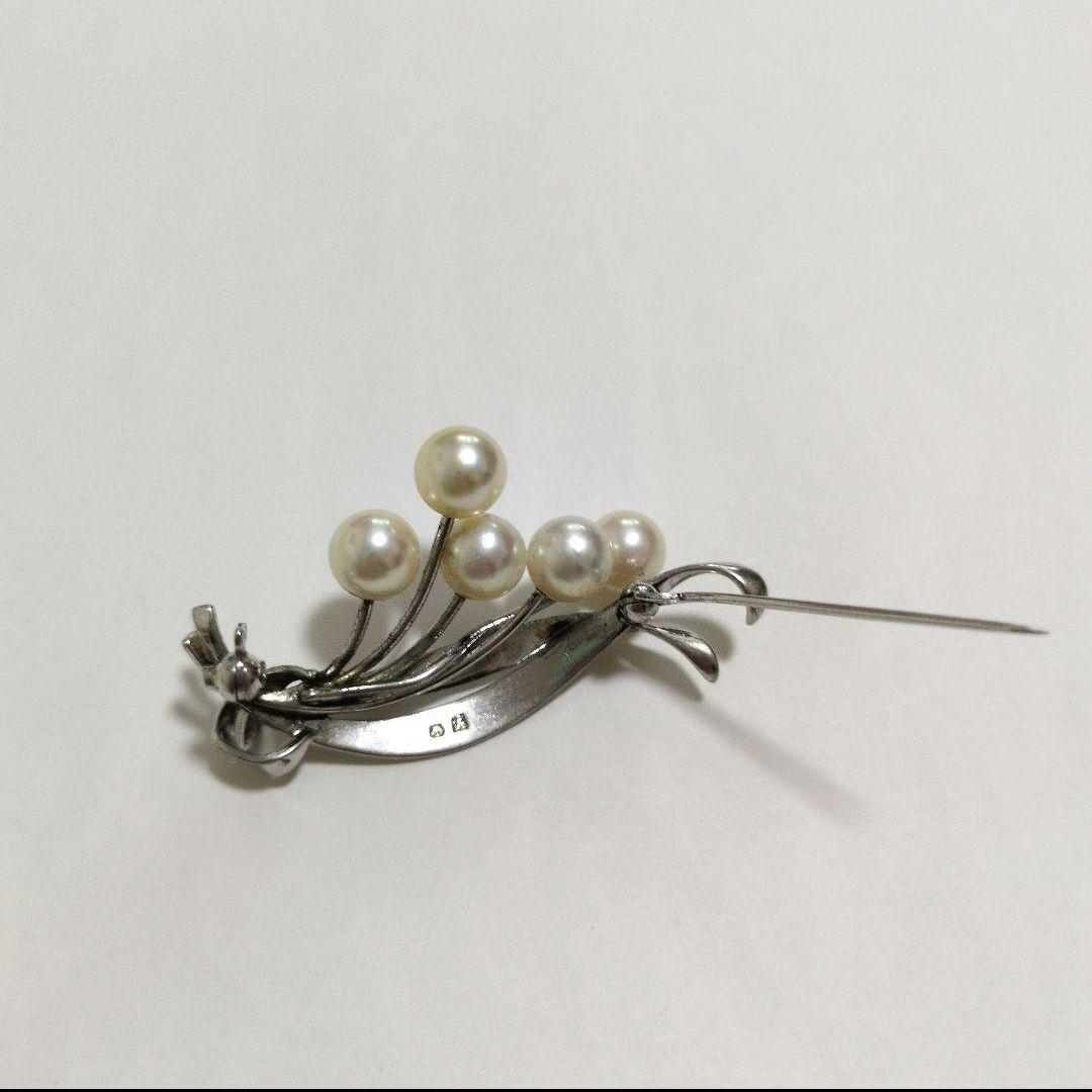 つ*つ様 MIKIMOTO パール ブローチ フラワー ブーケ 5.5g - メルカリ