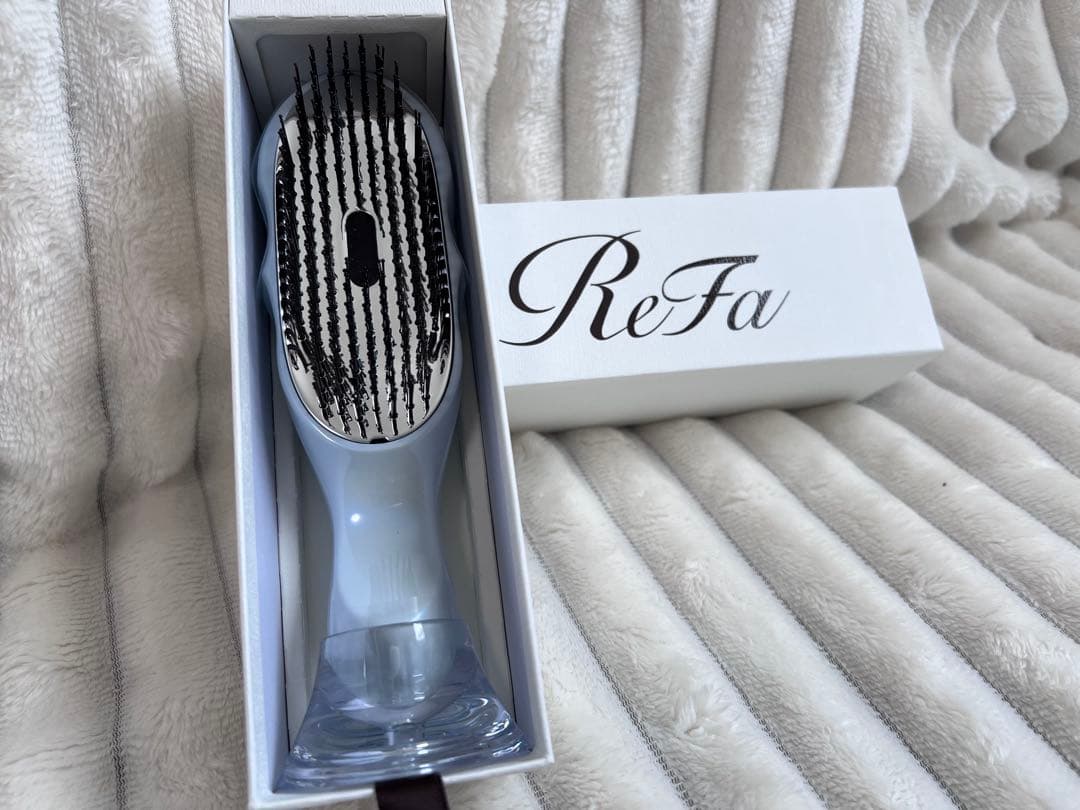 【新品未使用】ReFa イオンケアブラシ プレミアム ホワイト ラッピング無料】【名入れ代込み】ReFa リファ イオンケアブラシ