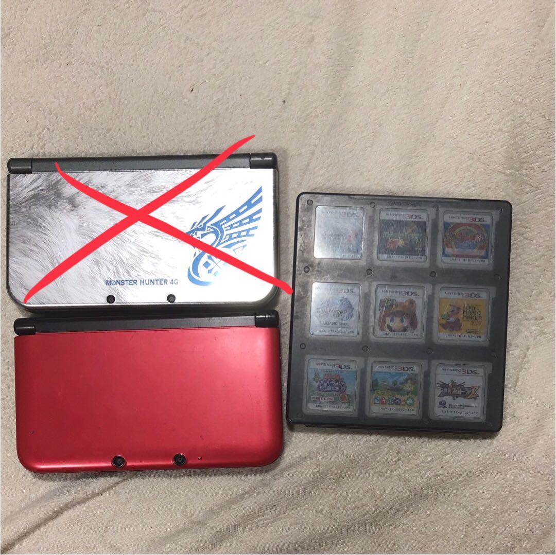ニンテンドーNEW3DSモンスターハンターエディション、ニンテンドー3DS赤、 3DS]Newニンテンドー3DS LL モンスターハンタークロス スペシャル