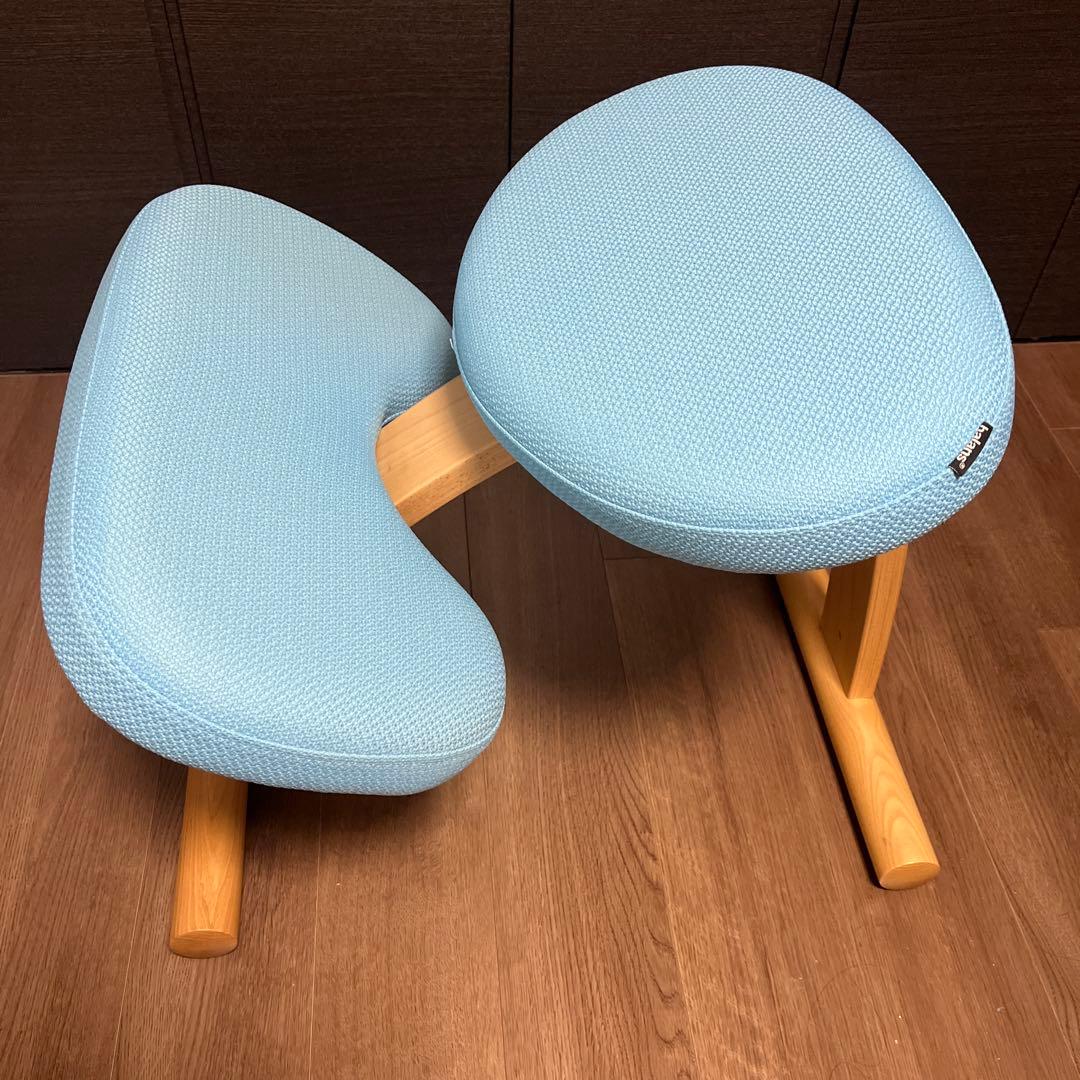 【美品】balans Easyバランスイージー　ブルー バランス イージー専用｜はっ水カバー バランスラボ – バランスチェア