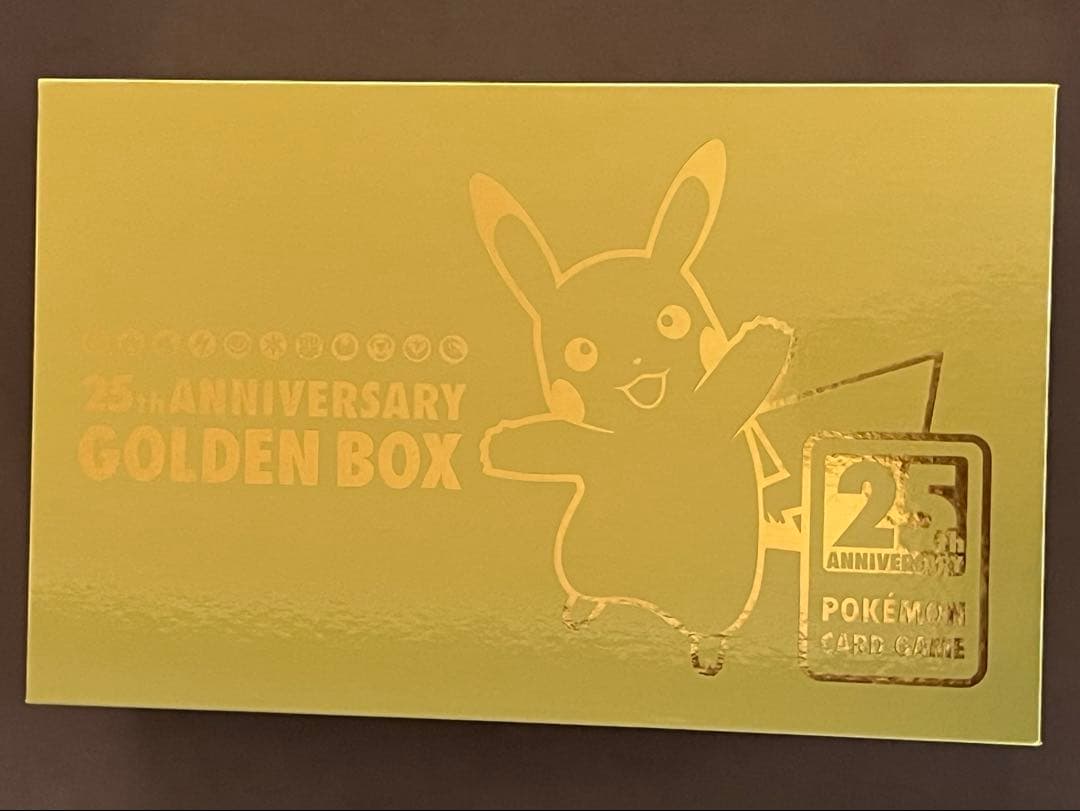 ポケモンカードゲーム 25th ANNIVERSARY GOLDEN BOX IN STOCK PTCG Pokemon Chinese Sword & Shield 25th Anniversary