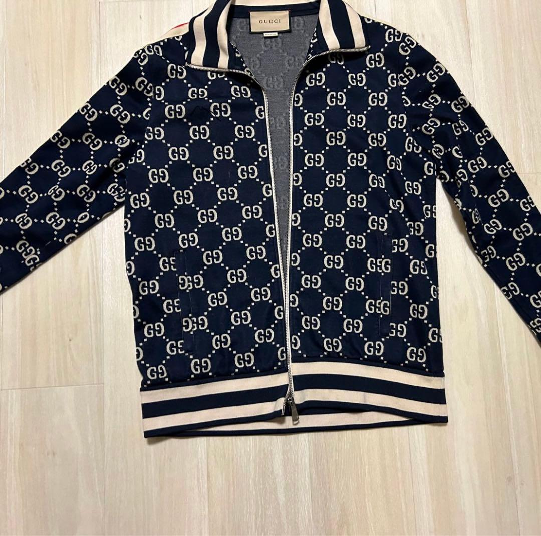 確実正規品】GUCCI セットアップジャージ（ジャージM/ジョガーパンツS