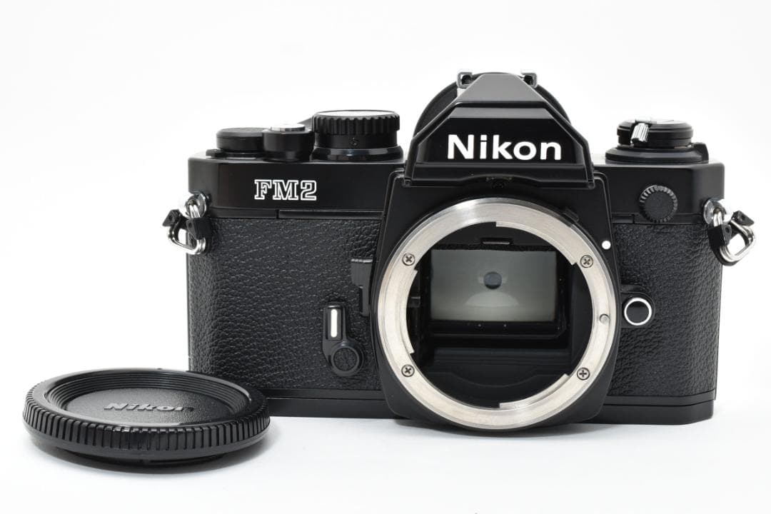 Nikon New FM2 Black Body ニコン 一眼レフカメラ ボディ Nikon (ニコン) FM2 ブラック フィルムカメラ 一眼レフ – にっしん
