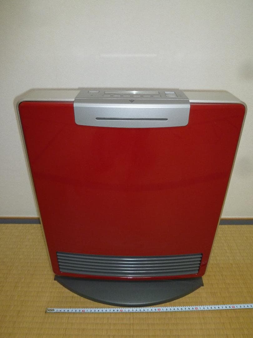 TOHO GAS ガスファンヒーター 赤 ガスファンヒーター 東邦ガス(株)製 2.4kWタイプRC-24FSK-P｜ガス