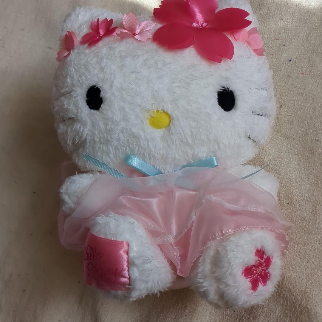 キティちゃんのぬいぐるみ　桜　さくら 新品未開封 ハローキティ ぬいぐるみ さくら 桜 サンリオ Sanrio
