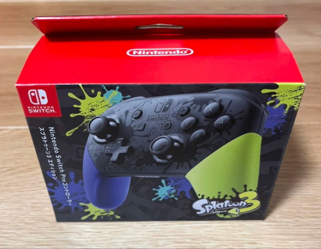 Nintendo Switch Proコントローラースプラトゥーン3エディション Amazon.com: NINTENDO Official Switch: Pro Controller - Splatoon 3
