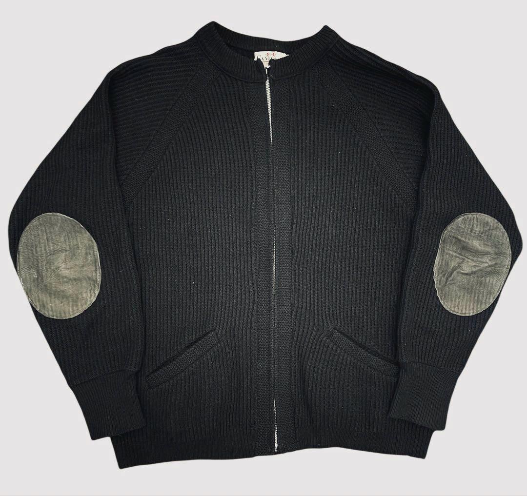 50s CAMPUS ウールニットジップカーディガンUSA製ブラックヴィンテージ 楽天市場】40s 50s 黒 ☆ LOWE & CAMPBELL ウール ニット ワーク
