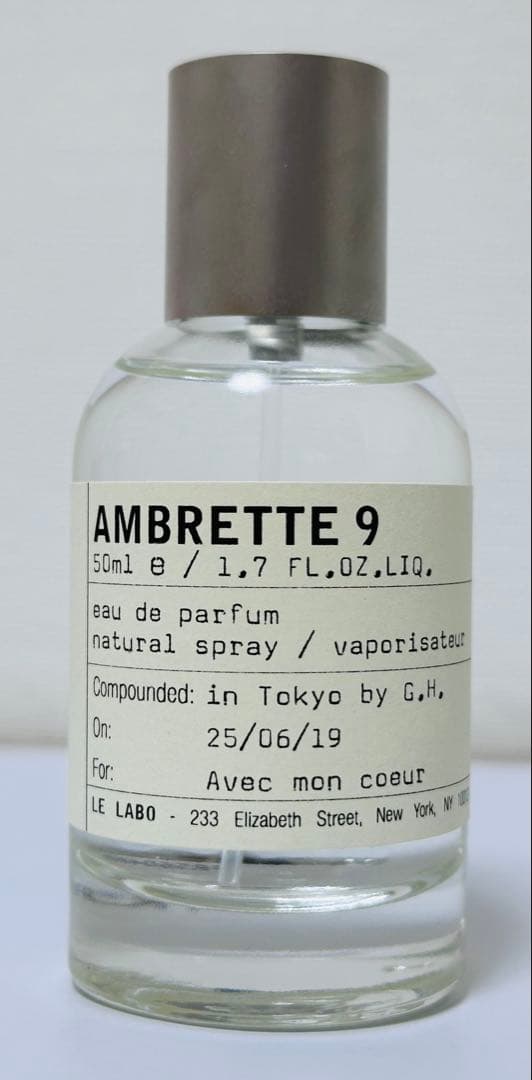 LE LABO AMBRETTE 9 オードパルファム 50ml Le Labo Ambrette 9 Eau de Parfum | Scents Angel
