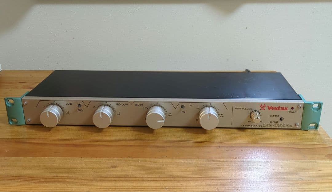 DJ機材 Vestax DCR-1200 Pro アイソレーター DCR-1200 | DJ機材レンタルセンター