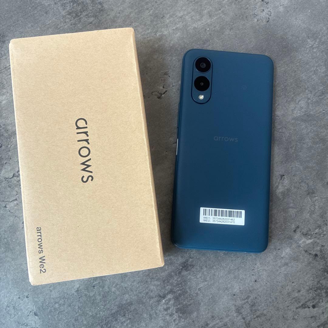 【新品未使用】arrows We02 ブルー 本体 楽天市場】[新品未使用品｜SIMフリー] arrowsWe2 本体 ｜docomo版 F