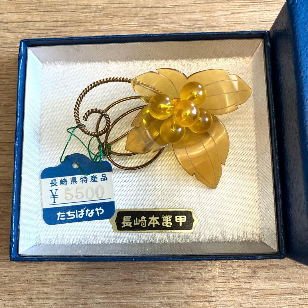 長崎本鼈甲 ブローチ - メルカリ