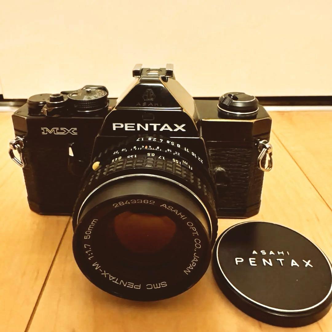 【露出計稼働】ペンタックス Pentax MX ブラック　レンズ付　操作コツ必要 初心者必見！フイルムカメラの使い方を徹底解説